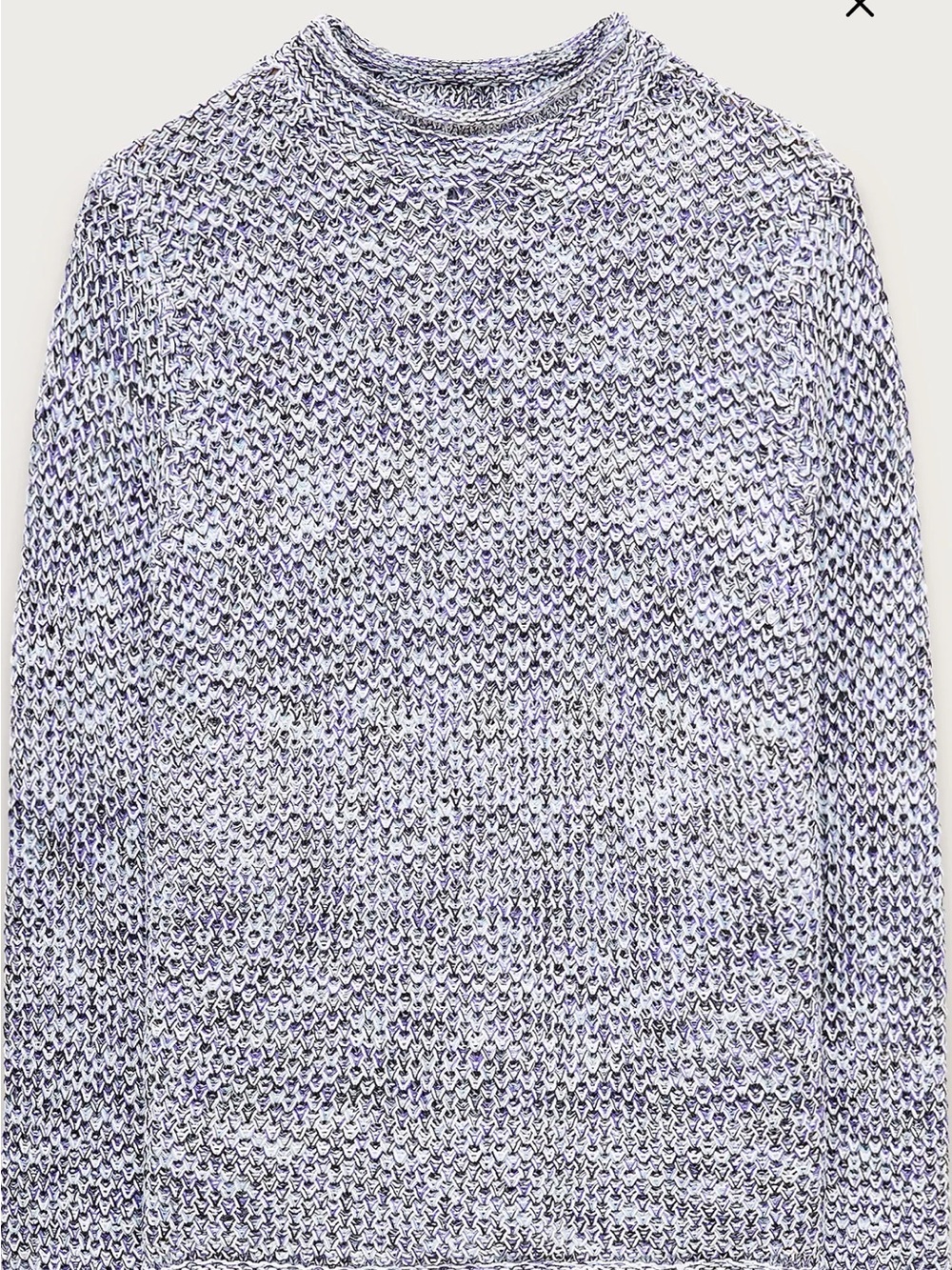 NWT J Crew Space dyed Roll Sweater